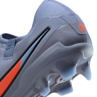 Nike Tiempo Legend Pro 10 Gras Voetbalschoenen (FG) Lichtblauw Felrood Zwart