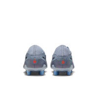 Nike Tiempo Legend Pro 10 Kunstgras Voetbalschoenen (AG) Lichtblauw Felrood Zwart