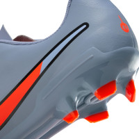 Nike Tiempo Legend Club 10 Gras / Kunstgras Voetbalschoenen (MG) Lichtblauw Felrood Zwart