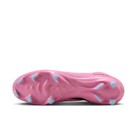 Nike Zoom Mercurial Superfly Academy 10 Gras / Kunstgras Voetbalschoenen (MG) Roze Felrood Lichtblauw