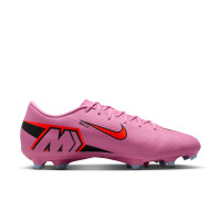 Nike Zoom Mercurial Vapor Academy 16 Gras / Kunstgras Voetbalschoenen (MG) Roze Felrood Lichtblauw