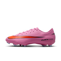 Nike Zoom Mercurial Vapor Academy 16 Gras / Kunstgras Voetbalschoenen (MG) Roze Felrood Lichtblauw