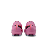 Nike Zoom Mercurial Vapor Academy 16 Gras / Kunstgras Voetbalschoenen (MG) Roze Felrood Lichtblauw