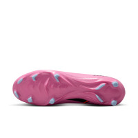 Nike Zoom Mercurial Vapor Academy 16 Gras / Kunstgras Voetbalschoenen (MG) Roze Felrood Lichtblauw