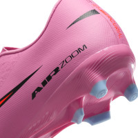 Nike Zoom Mercurial Vapor Academy 16 Gras / Kunstgras Voetbalschoenen (MG) Roze Felrood Lichtblauw