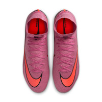 Nike Zoom Mercurial Superfly Elite 10 Iron Nop Football Boots (SG) Pink Bright Red Light Blue