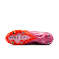 Nike Zoom Mercurial Superfly Elite 10 Iron Nop Football Boots (SG) Pink Bright Red Light Blue