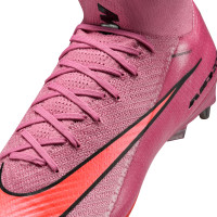 Nike Zoom Mercurial Superfly Elite 10 Iron Nop Football Boots (SG) Pink Bright Red Light Blue