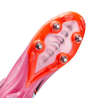 Nike Zoom Mercurial Superfly Elite 10 Iron Nop Football Boots (SG) Pink Bright Red Light Blue