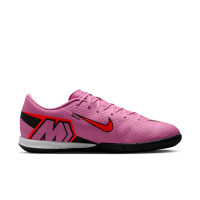 Nike Zoom Mercurial Vapor Academy 16 Zaalvoetbalschoenen (IN) Roze Felrood Lichtblauw