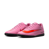 Nike Mercurial Vapor Club 16 Zaalvoetbalschoenen (IN) Roze Felrood Lichtblauw