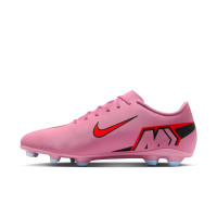 Nike Mercurial Vapor Club 16 Gras / Kunstgras Voetbalschoenen (MG) Roze Felrood Lichtblauw