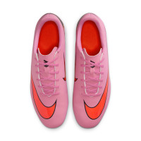 Nike Mercurial Vapor Club 16 Gras / Kunstgras Voetbalschoenen (MG) Roze Felrood Lichtblauw