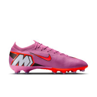 Nike Zoom Mercurial Vapor Pro 16 Kunstgras Voetbalschoenen (AG) Roze Felrood Lichtblauw