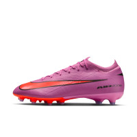Nike Zoom Mercurial Vapor Pro 16 Kunstgras Voetbalschoenen (AG) Roze Felrood Lichtblauw