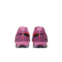 Nike Zoom Mercurial Vapor Pro 16 Gras Voetbalschoenen (FG) Roze Felrood Lichtblauw