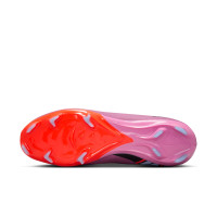 Nike Zoom Mercurial Vapor Pro 16 Gras Voetbalschoenen (FG) Roze Felrood Lichtblauw