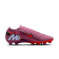 Nike Zoom Mercurial Vapor Elite 16 Artificial Grass Football Boots (AG) Pink Bright Red Light Blue