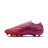 Nike Zoom Mercurial Vapor Elite 16 Artificial Grass Football Boots (AG) Pink Bright Red Light Blue