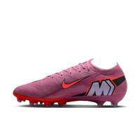 Nike Zoom Mercurial Vapor Elite 16 Artificial Grass Football Boots (AG) Pink Bright Red Light Blue