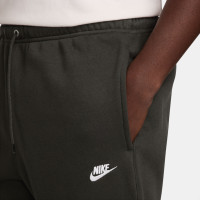 Nike Sportswear Joggingbroek Club Fleece Donkergroen Wit