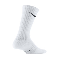 Nike Crew Sokken Everyday 3-Pack Kids Wit Zwart