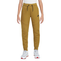 Nike Sportswear Tech Fleece Joggingbroek Kids Donkergeel Zwart