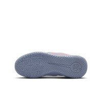 Nike Tiempo Legend Academy 10 Indoor Football Shoes (IN) Kids Light Blue Bright Red Black