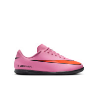 Nike Mercurial Vapor Club 16 Indoor Football Boots (IN) Kids Pink Bright Red Light Blue