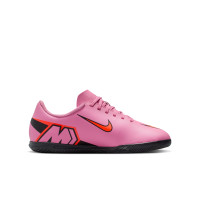 Nike Mercurial Vapor Club 16 Zaalvoetbalschoenen (IN) Kids Roze Felrood Lichtblauw