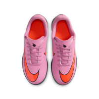 Nike Mercurial Vapor Club 16 Zaalvoetbalschoenen (IN) Kids Roze Felrood Lichtblauw
