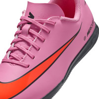 Nike Mercurial Vapor Club 16 Zaalvoetbalschoenen (IN) Kids Roze Felrood Lichtblauw