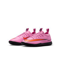 Nike Zoom Mercurial Vapor Academy 16 Indoor Football Boots (IN) Kids Pink Bright Red Light Blue