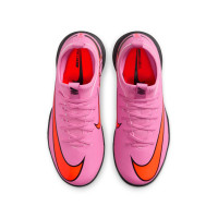 Nike Zoom Mercurial Vapor Academy 16 Indoor Football Boots (IN) Kids Pink Bright Red Light Blue