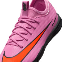 Nike Zoom Mercurial Vapor Academy 16 Indoor Football Boots (IN) Kids Pink Bright Red Light Blue