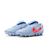 Nike Premier III Gras Voetbalschoenen (FG) Lichtblauw Felrood