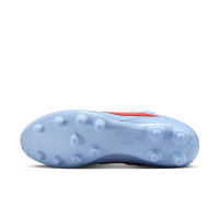 Nike Premier III Gras Voetbalschoenen (FG) Lichtblauw Felrood