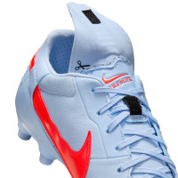 Nike Premier III Gras Voetbalschoenen (FG) Lichtblauw Felrood