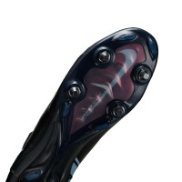 Nike Zoom Mercurial Superfly 10 Elite IJzeren-Nop Voetbalschoenen (SG) Zwart Lichtblauw