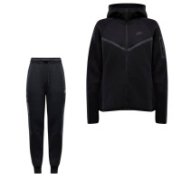 Nike Sportswear Tech Fleece Full-Zip Trainingspak Dames Zwart
