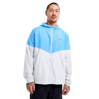 Nike Sportswear Sport Casual Hooded Jack Lichtgrijs Lichtblauw
