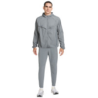 Nike Stride Repel Full-Zip Trainingspak Woven Grijs Zilver