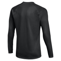 Nike Dri-FIT Park VIII Voetbalshirt Lange Mouwen Kids Zwart Wit