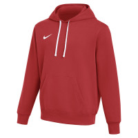 Nike Park 26 Fleece Pullover Hoodie Red White