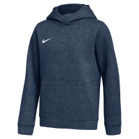 Nike Park 26 Fleece Pullover Hoodie Kids Donkerblauw Wit