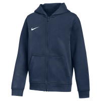 Nike Park 26 Fleece Vest Kids Donkerblauw Wit