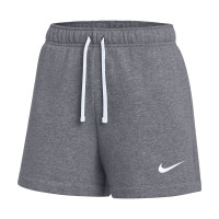 Nike Park 26 Women's Fleece Shorts Dark Grey White