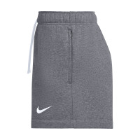 Nike Park 26 Women's Fleece Shorts Dark Grey White