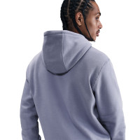 Nike Club Fleece Sportswear Hoodie Light Purple White