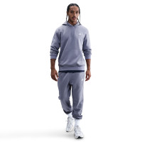 Nike Club Fleece Sportswear Hoodie Light Purple White